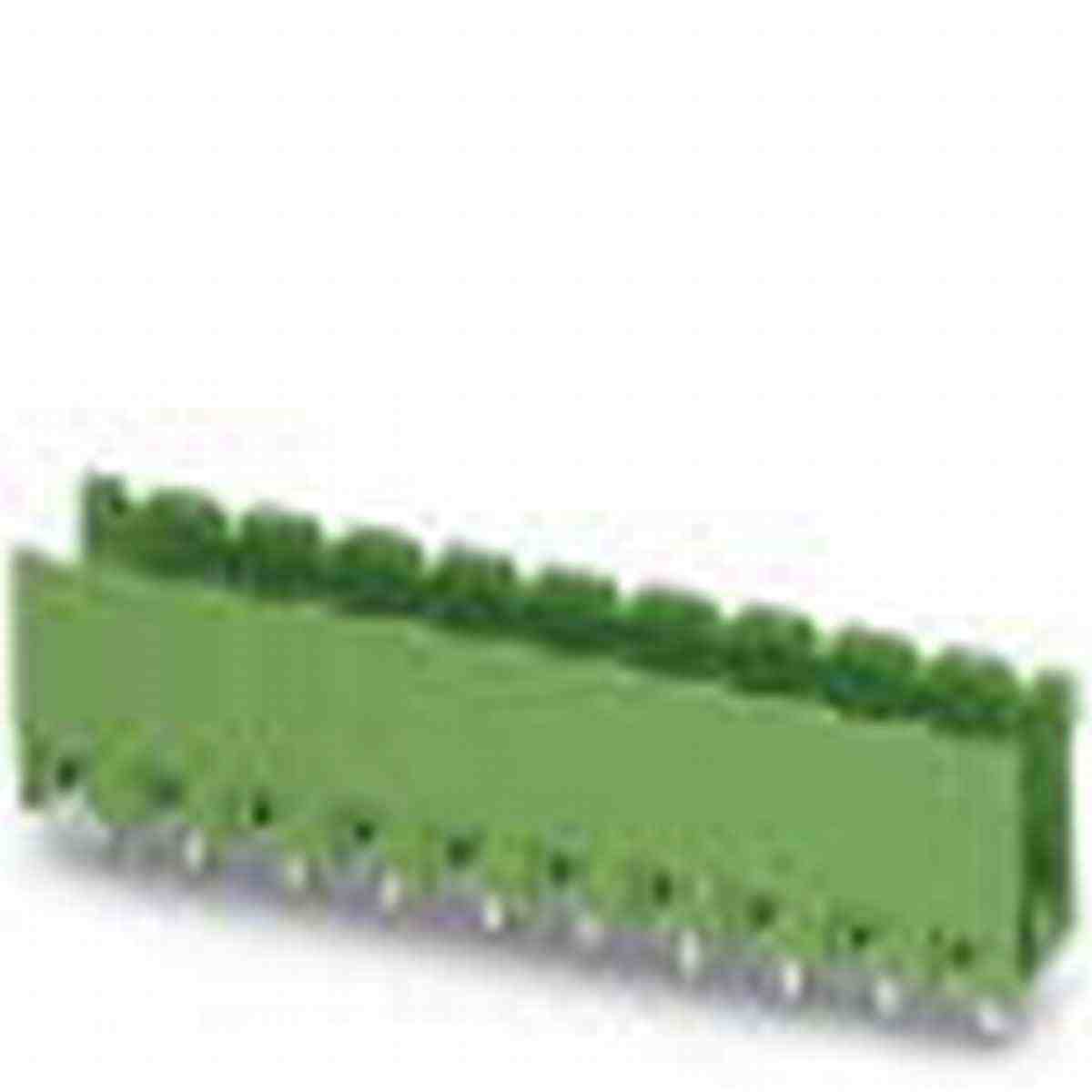 PHOENIX CONTACT CARCASA PASO 5.08MM 12 POLOS VERDE MSTBV 25/12-G-508